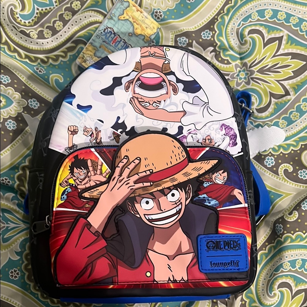 Loungefly One Piece Luffy Mini Backpack